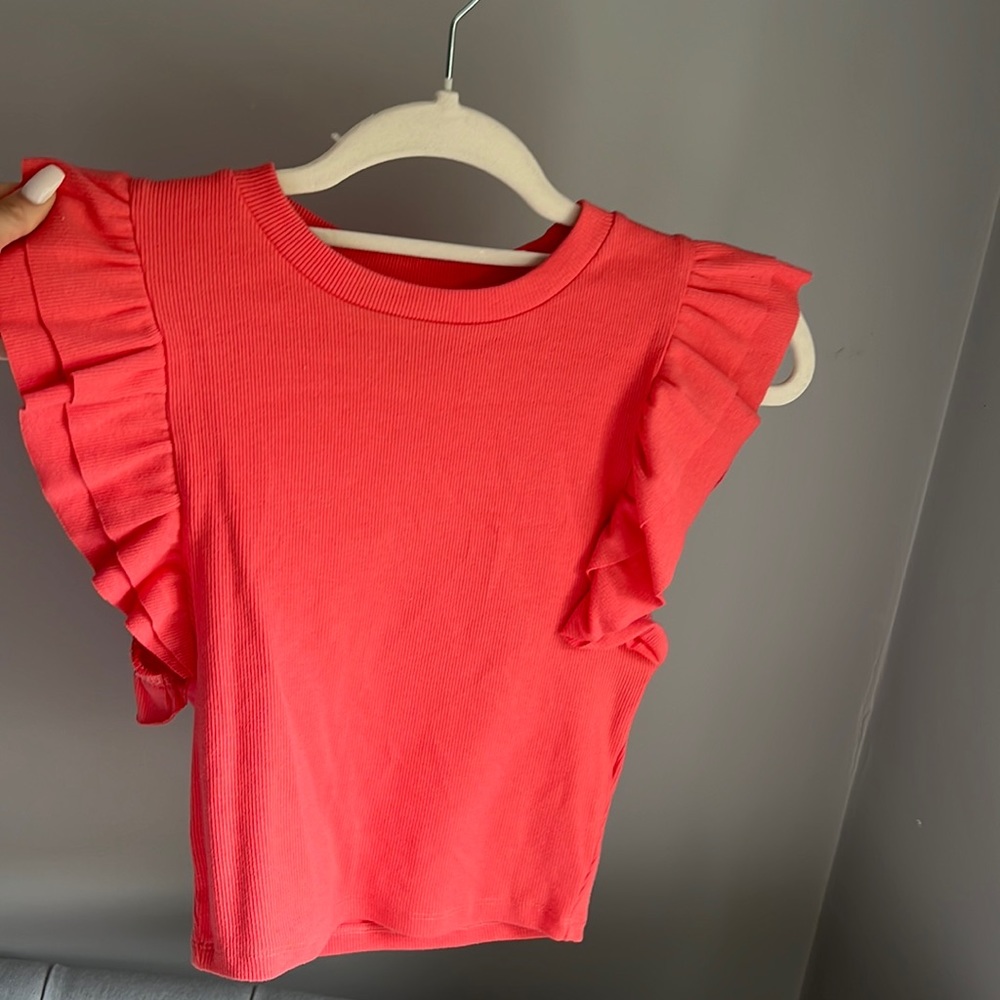 ZARA Ruffle Top